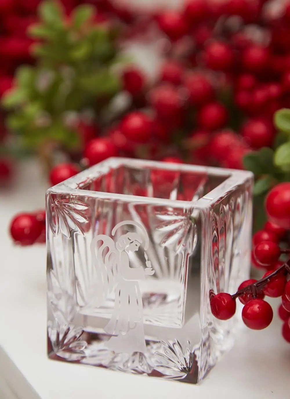 Waterford Crystal Angel Votive Blarney